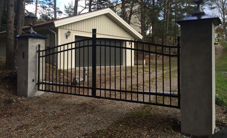Grindstolpar